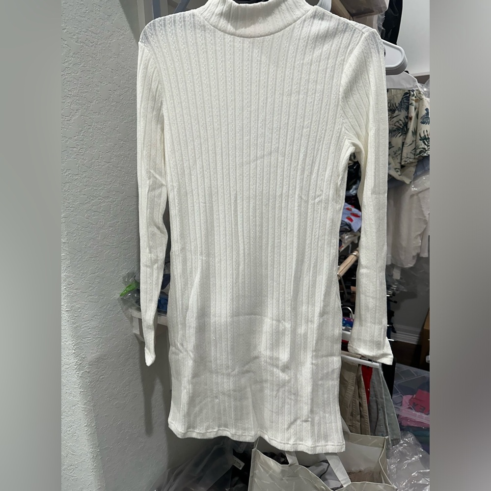Pink Lily Mockneck dress